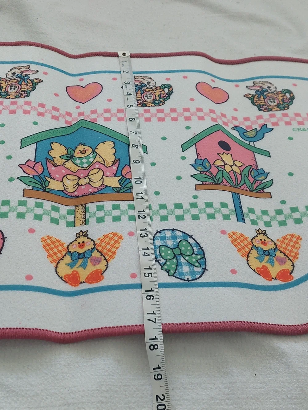 SARAH LYNN'S Spring/Easter Door Mat/Rug NWT